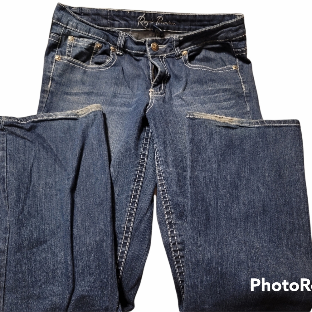 Royal Premium Womens boot cut jeans size 12